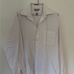 Van Heusen Men's Light Cream Dress Shirt